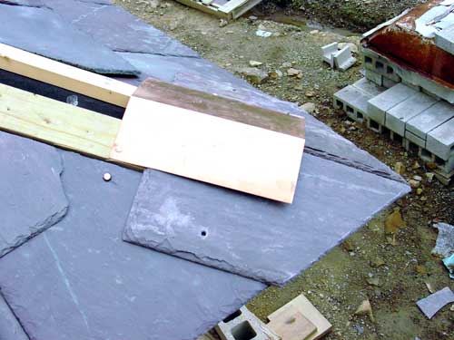 Slate Roof Central - Installing a slate hip