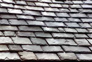 Slate Roof Central - Styles of Slate Roof Installations - random width pattern