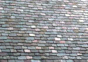 Slate Roof Central - Styles of Slate Roof Installations - staggered butt slating style