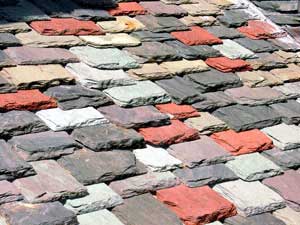 Slate Roof Central - Styles of Slate Roof Installations - staggered butt slating style